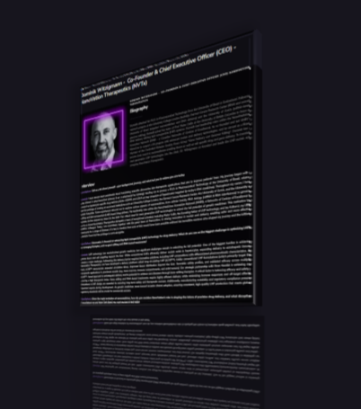 Weekly Nanomedicine Interviews NanoSphere weekly interview feature highlighting nanomedicine innovators, including researchers and industry leaders sharing insights and future directions